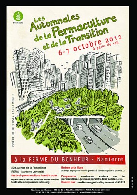 Cloture du festival des Utopies Concrètes à Nanterre - La Fermedu bonheur (thème permaculture)